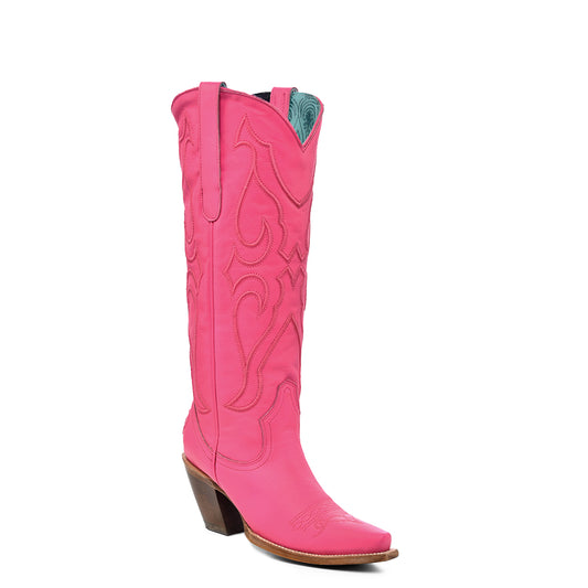 Cowhide Boots, Pointed Toe - Women Corral Boots Z5157
