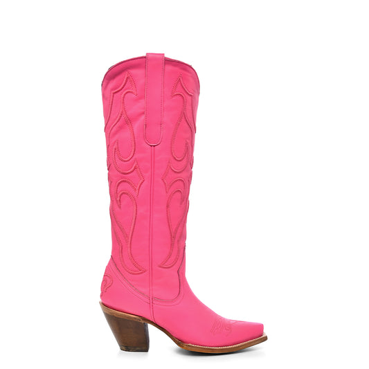 Cowhide Boots, Pointed Toe - Women Corral Boots Z5157