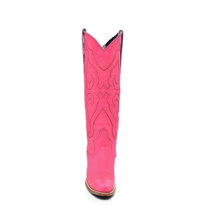 Cowhide Boots, Pointed Toe - Women Corral Boots Z5157