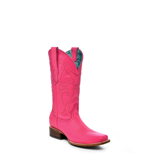 Cowhide Boots, Square Toe - Women Corral Boots Z5182
