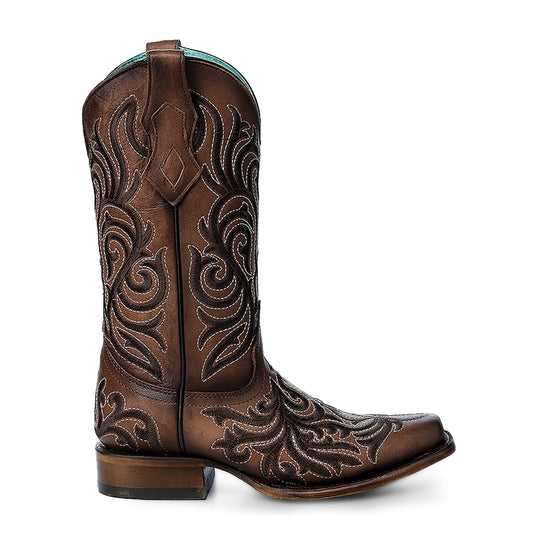 Women Corral Cowhide Boots Z5301