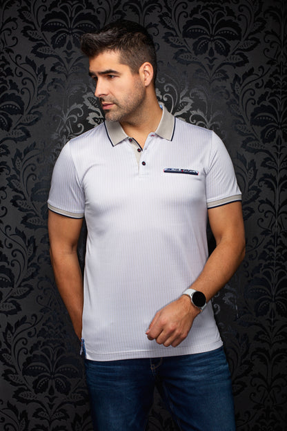 Men Au Noir Polo Zagora Sand