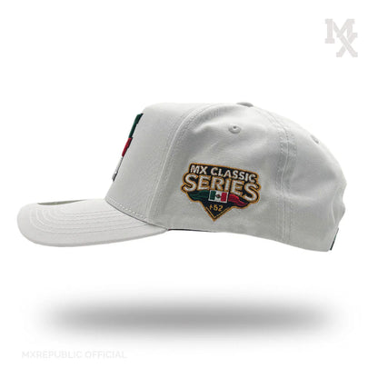 MX Baseball Cap Blanca Tricolor Trucker MX2006