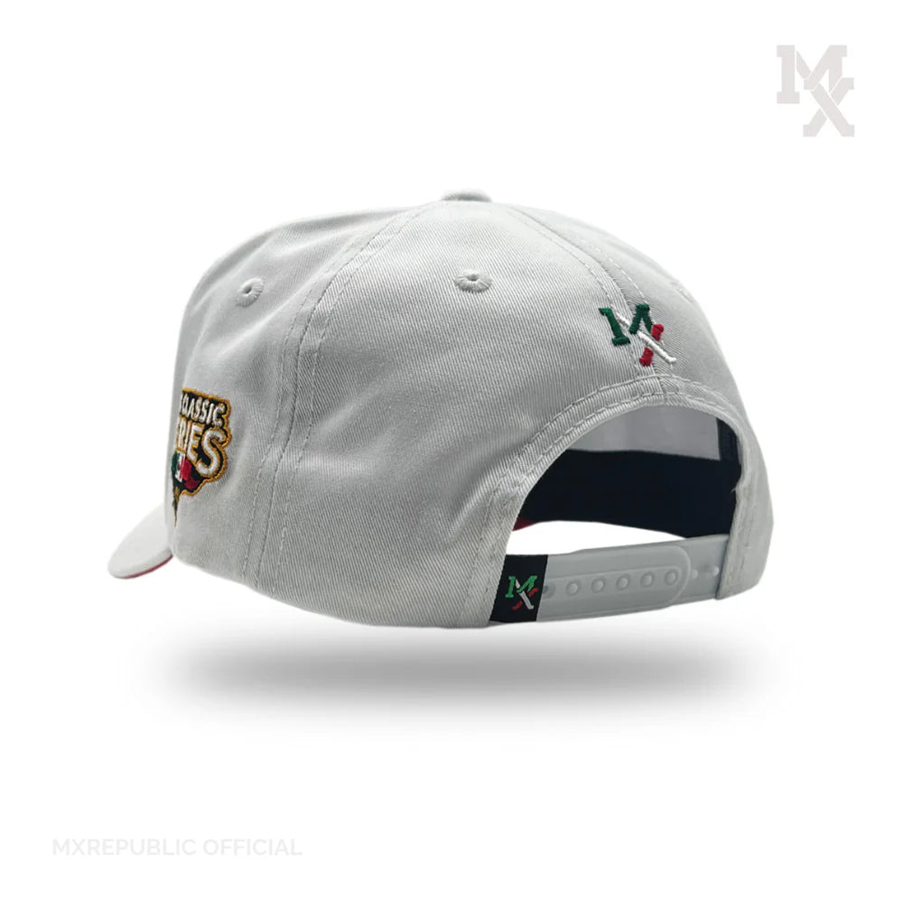 MX Baseball Cap Blanca Tricolor Trucker MX2006