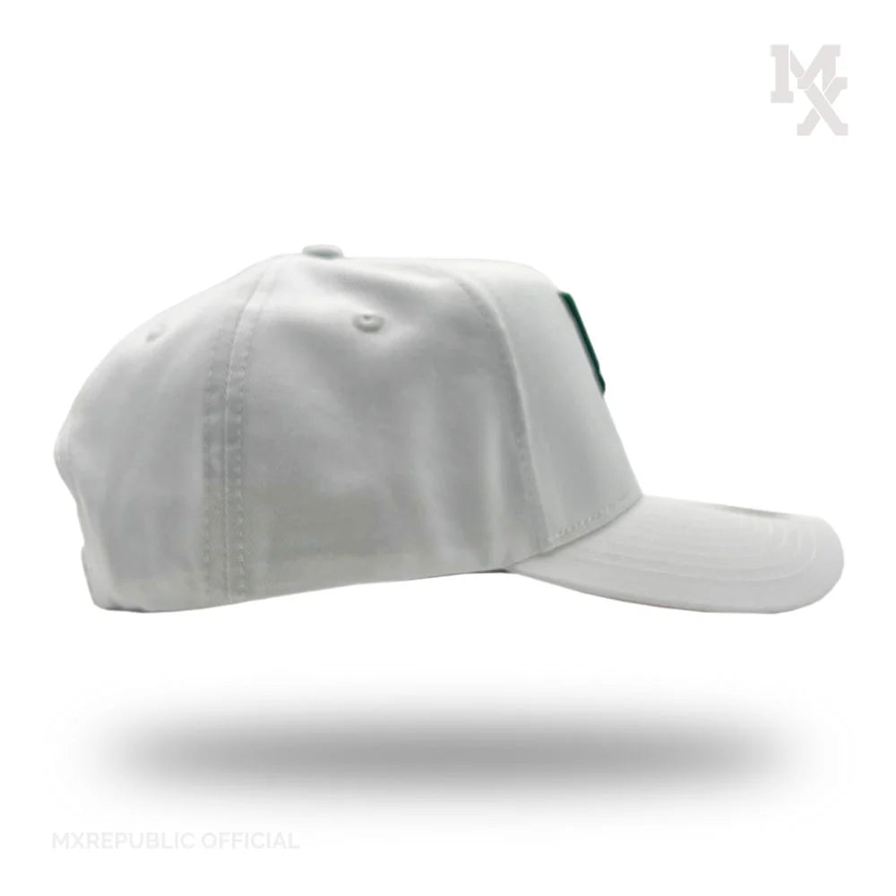 MX Baseball Cap Blanca Tricolor Trucker MX2006