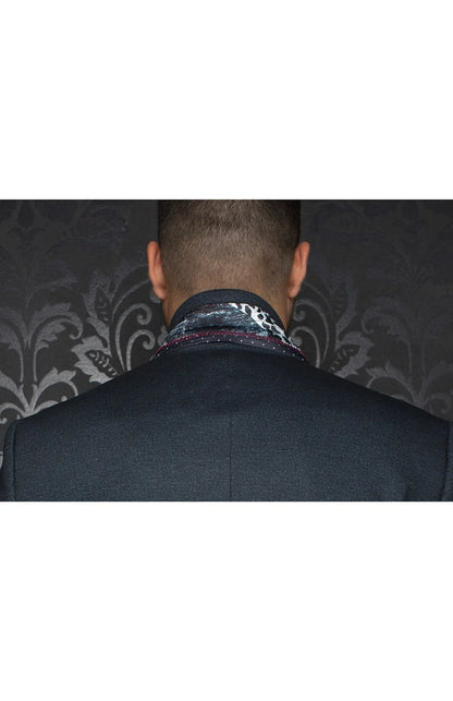 Men Au Noir Blazer Randolph Charcoal