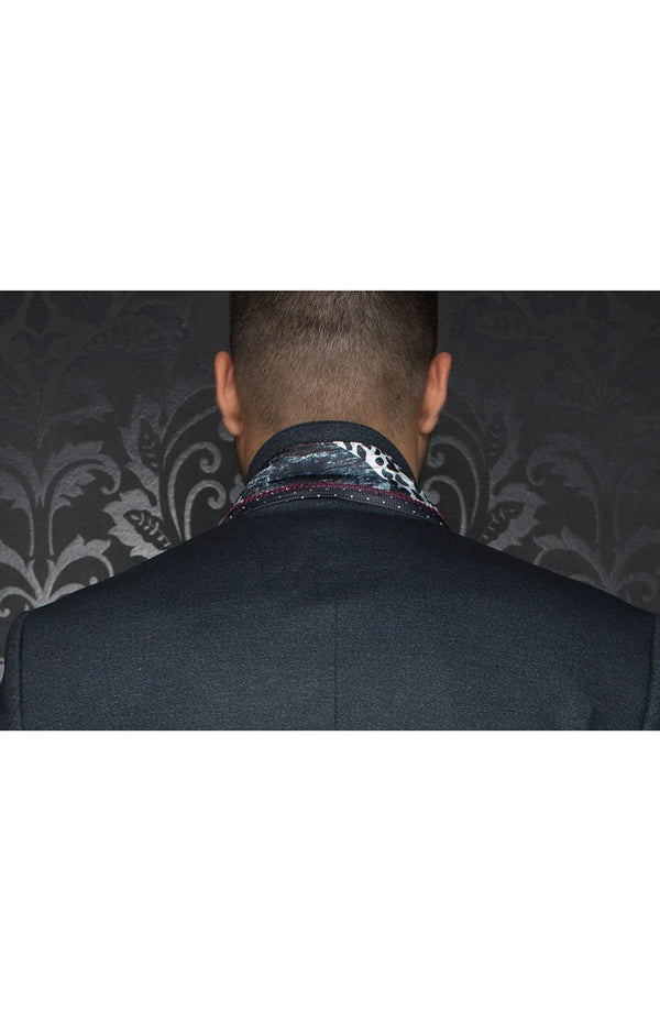 Men Au Noir Blazer Randolph Charcoal