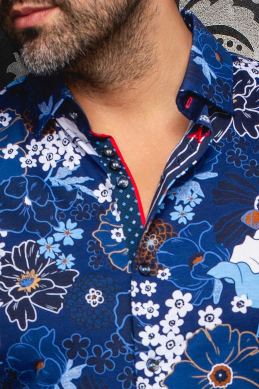 Men Au Noir Shirt Ambrosia Navy