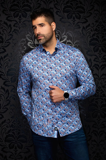 Men Au Noir Knit Shirt Cloudspin