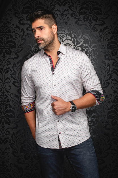 Men Au Noir Knit Shirt Optimus Stone