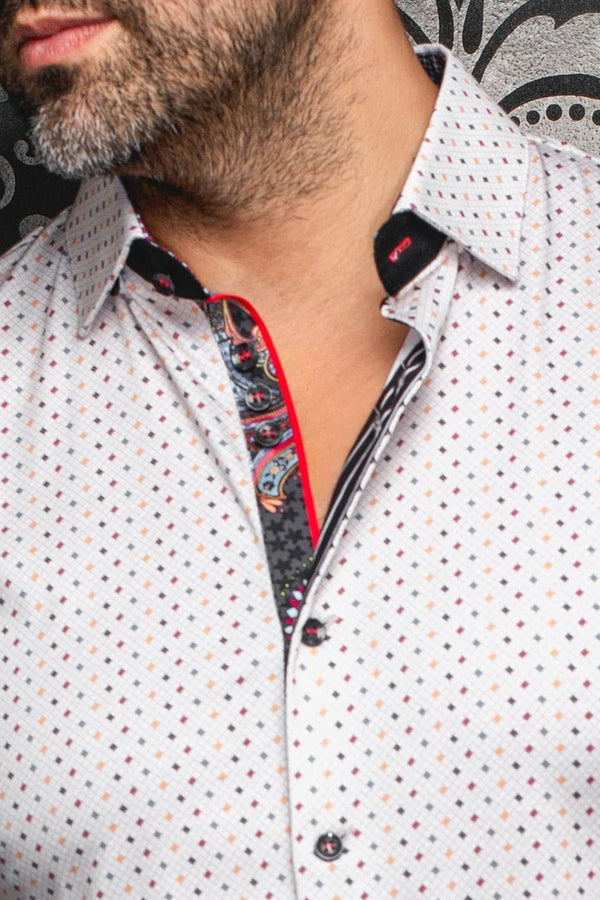 Men Au Noir Knit Shirt Optimus Stone