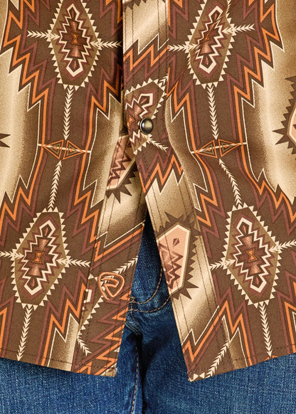 Men Rock&Roll Aztec Shirt BMN2S07636