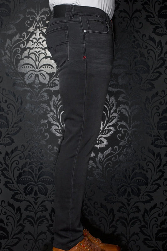 Men Au Noir Jeans Johnny-SKD - Dark Goltham