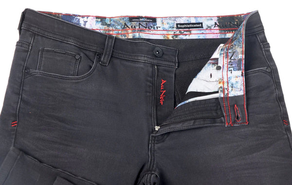 Men Au Noir Jeans Johnny-SKD - Dark Goltham