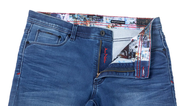 Men Au Noir Jeans Johnny-SKD Med Milano