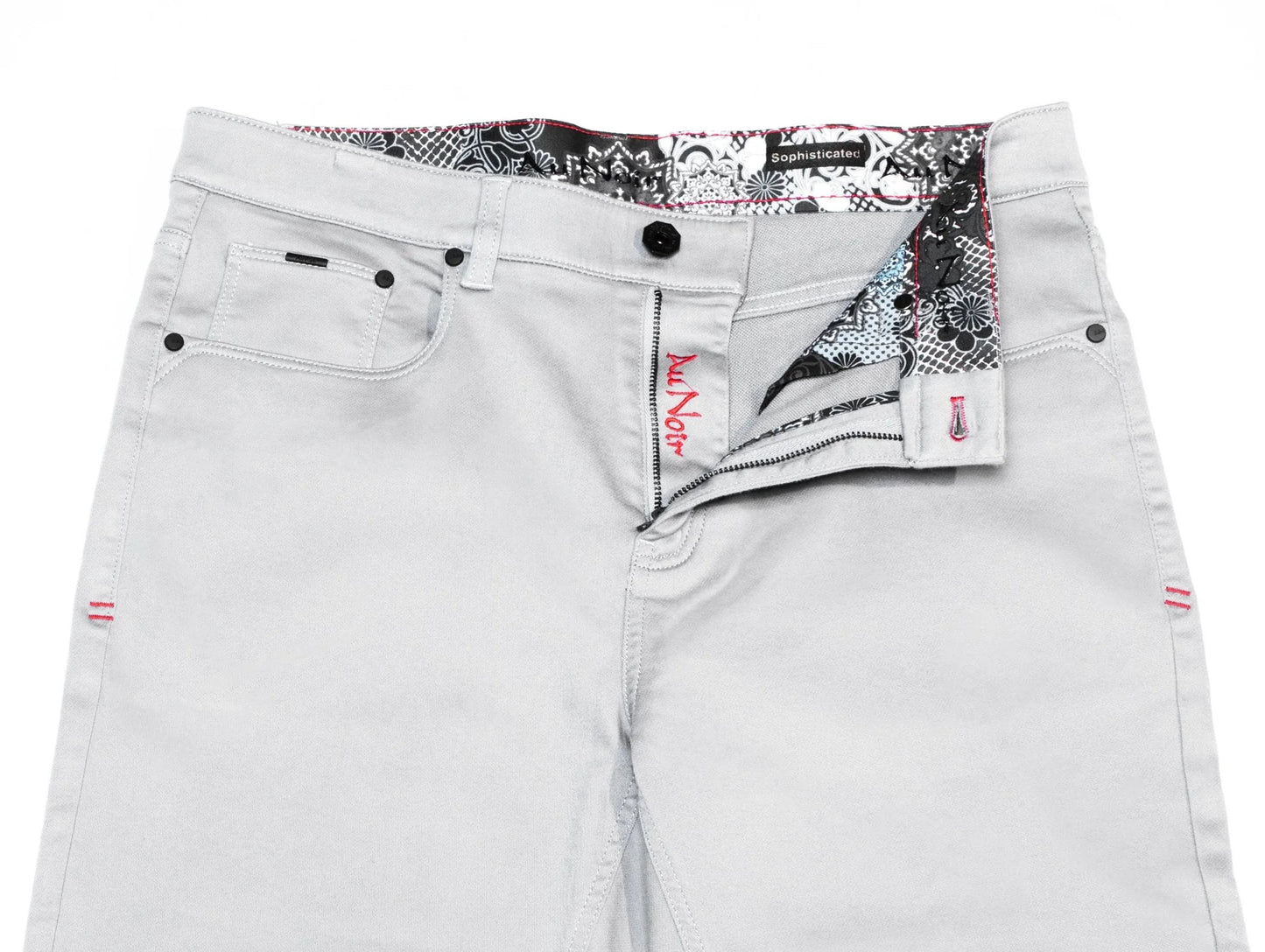 Men Au Noir Jeans Johnny SKC Optic White