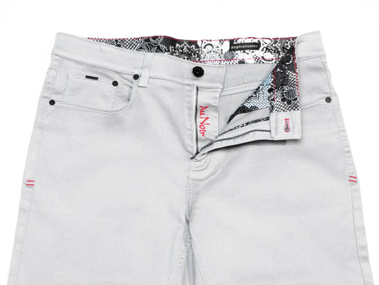 Men Au Noir Jeans Johnny SKC Optic White
