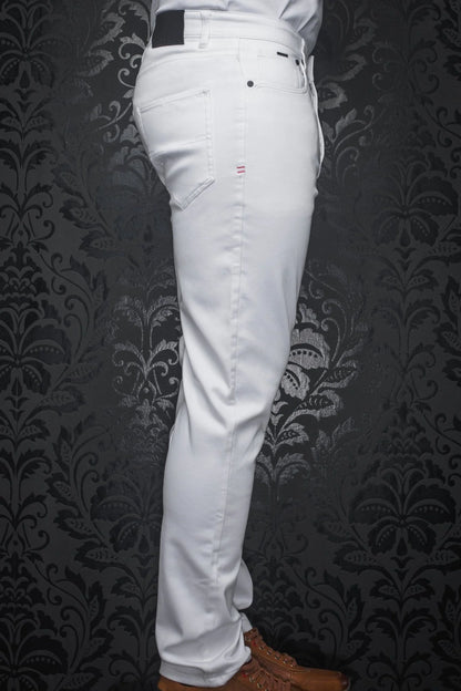 Men Au Noir Jeans Johnny SKC Optic White