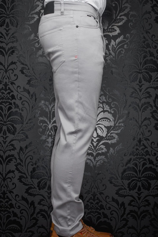 Men Au Noir Jeans Johnny SKC Silver