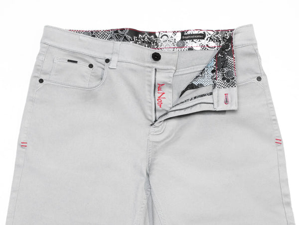Men Au Noir Jeans Johnny SKC Silver