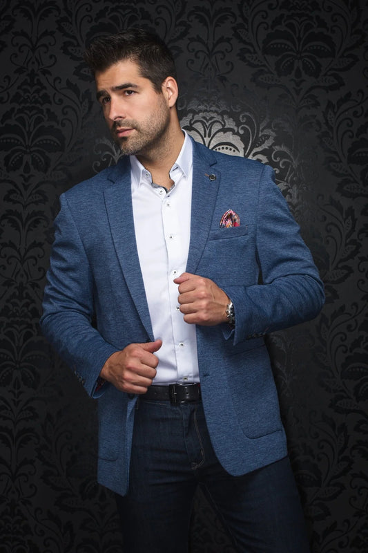 Men Au Noir Blazer Delon Denim