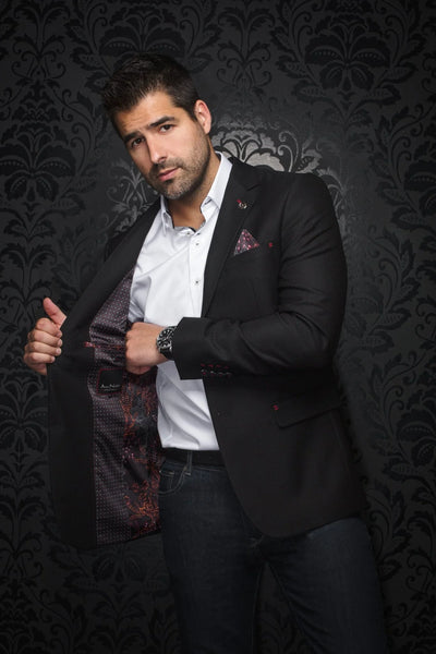 Men Au Noir Blazer Giancarlo Black