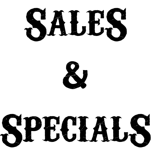Sales and Specials